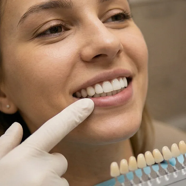 Lentes em resina / porcelana